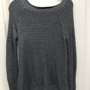 Grey tunic sweater